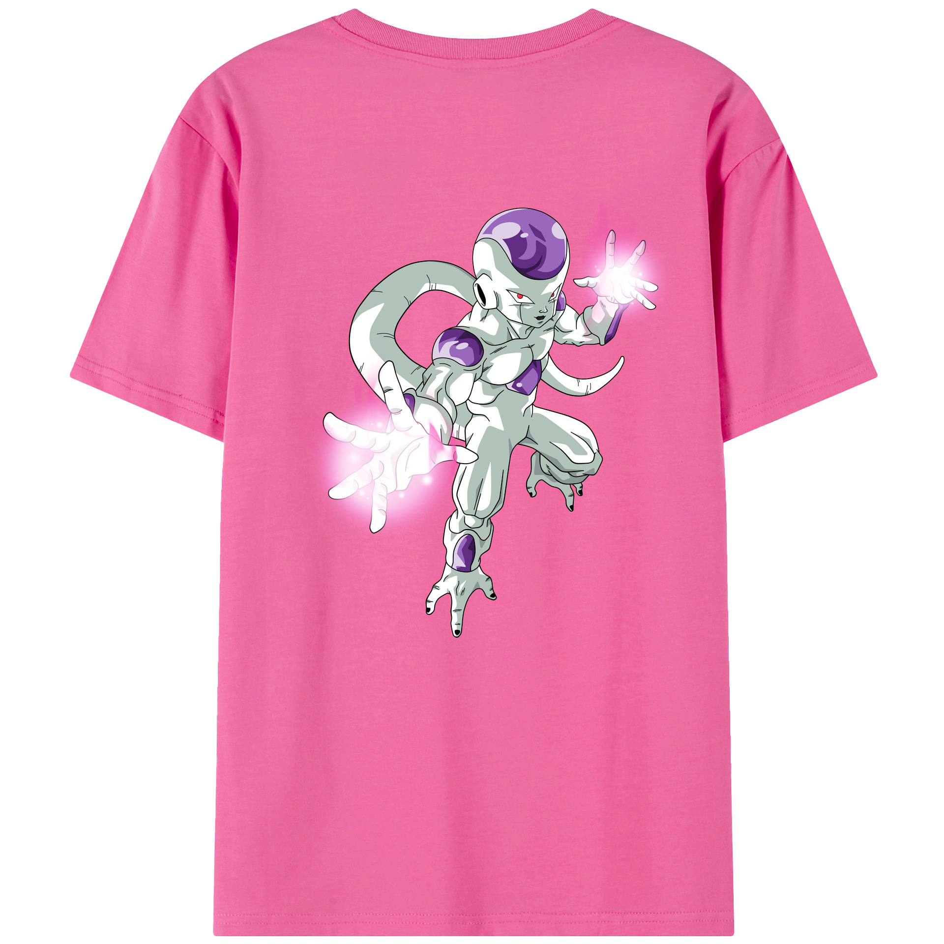 （画像用） ドラゴンボール フリーザ DRAGON BALL Frieza レディース半袖Tシャツ(バックプリント)